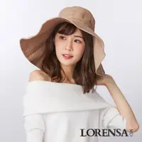 在飛比找蝦皮商城優惠-Lorensa蘿芮 抗UV蝴蝶結大帽簷防曬遮陽帽