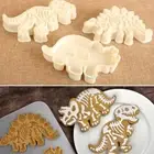 Dinosaur Cake Molds - Silicone Cookie Chocolate Soap Sugar Decorating Kit AU