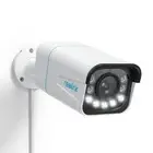 RLC-811A PoE IP Security Camera 4K - 123° FoV, 5X Optical Zoom for Outdoor Us...
