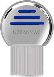 URBANMAC Stainless Steel Lice Treatment Comb for Head Lice/Lice Egg Removal Comb