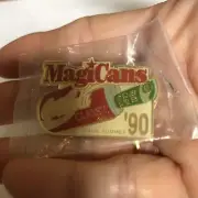 1990 Magic Summer Coca-Cola Classic Coke Can Magicans Promo Lapel Pin Money