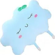 Alipis Cloud Shaped Throw Pillow Cute Hugging Pillow for Sofa Couch Bed Decor Plush Decorative Cushion Present for Rooms and Home Decor