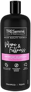 Tresemme Volume & Fullness Shampoo 750 ML with Multi-Vitamins & Coconut Oil for Fine & Thin Hair