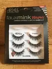 Ardell Professional Faux Mink Lashes Wispies New In Box 3 Pairs PLEASE READ