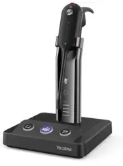 Yealink Wireless DECT Headset WH63,Teams Certified,Single Ear Office Headset