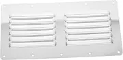 Vent Cover for Fire Pit Stainless Steel Silver Grill Vent Cover Stainless Steel Grill Vent Cover Grill Accessory Vent Cover