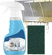 Foam Cleaner Multi Purpose, Stubborn Grease & Grime Remover Spray, Multifunctional 120ML Deep Cleaning Cleaner Remover For Kitchen Oil Stains, Baked- Food, Grease, Splatter And Grime