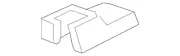 Genuine Honda Rear Cover 81196-S9A-J11ZC (for: Honda)