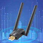 900Mbps USB WIFI 6 Adapter Dual Band 2.4/5Ghz NetworkCard for PC Laptop Tablet
