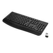 Wireless Keyboard, 2.4G Full-Sized Ergonomic Wireless Computer Keyboard with ...