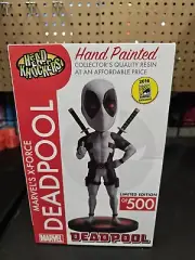 NECA X-Force Deadpool Resin Headknocker Statue SDCC 2016 LE Bobble Head New NECA