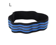 Sport Resistance Bands Squat Training Hip Ring Elastic Band Yoga Exercise Rally Belt Blue L