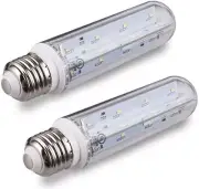 Lighting T10 LED Tube Light, Tubular Light Bulb, E26 Medium Base, Sub Zero Fridg