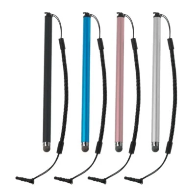 Lanyard Stylus Pen Mesh Micro Fiber Tip Pen for Smart Phone Tablet
