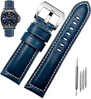 [Niziruoup] Watch Straps Leather 22 mm 24 mm 26 mm for Panerai – Elegant Watch Strap for Men and Women – High-Quality Replacement for Watch and Smartwatch