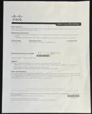 Cisco Software License Claim Certificate for MDS9300 / 5 Year / L5-D-M93S-AXK9=