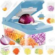 Vegetable Chopper,Food Chopper,Pro 12 In1 Multifunctional Onion Veggie Chopper,V