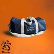 Davidoff Cool Water Gym Bag Weekend Bag Duffel Bag Detachable Strap Blue