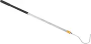 HYTROVE Snake Catcher Stick Reacher Snake Hook Stainless Steel Portable Design Adjustable Length Safe Handling