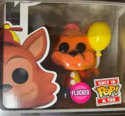 Five Nights at Freddys • FUNKO Excl: Flocked FOXY w/Balloon • Adult T-Shirt (LG)