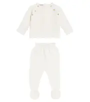 [La Coqueta] La Coqueta Baby Ciro wool top and pants set M 18 neutrals
