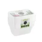10pc Lemon & Lime Reusable Meal Prep Food Storage Container Rectangular 300ml