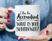 Gift For Accountant, I Am An Accountant What Is Your Superpower Coffee Mug Gift