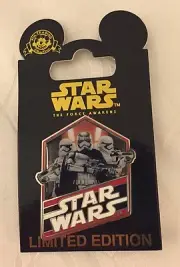 Star Wars Captain Phasma Countdown Pin #9 of 9 LE 10,000 The Force Awakens 2015