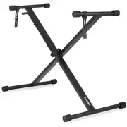 Single-X Keyboard Stand Adjustable Width & Height,Piano Stand with Locking St...