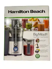 HAMILTON BEACH Premium Big Mouth® 2-Speed Juice Extractor NEW IN BOX