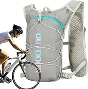 Running Hydration Vest | Hydration Backpack Water Vest,Waterproof Mesh Lightweight Breathable Bag for Outdoor Activities Long-Distance Hiking Camping Phones Keys Snacks Adventures Hunting