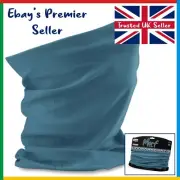 AIRFORCE BLUE Beechfield 3 in 1 Face Cover Morf * Snood Scarf * Breathable Mask
