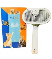 4-in-1 Cat Steam Brush/Self-Cleaning&Anti-Static/Hair Removal&Misting/White Pro