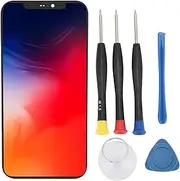 for iOS 12 Pro Max Screen Replacement, A2342 3D Touch LCD Screen Replacement A2410 LCD Display A2411 Touch Digitizer Assembly A2412 Repair Parts Kits, 6.7 Inch