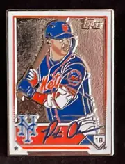 2023 Topps Series 1 Super Box Pete Alonso Trading Card Pin New York Mets