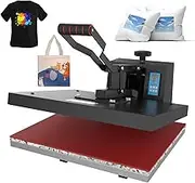 Advwin Heat Press Machine, 40x60cm X-Large Sublimation Printer for T-Shirt Transfer Printing Clothing