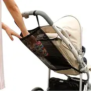 Stroller Bag Organiser, Summer Stroller Mesh Bag, Stroller Storage Bag, Hanging Bag, |. Mesh Bag For Large Items, Non-Slip