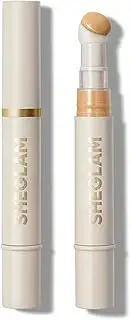 SHEGLAM Complexion Boost Concealer Sponge-Head Applicator Matte Liquid Concealer Long Lasting Brightening Color Corrector Weightless All-Day Long Lasting Hydrating Concealer-Nude