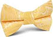 [OTAA] Tuscan Sun Yellow Paisley Kids Bow Tie Yellow Tuscan Sun Yellow Paisley Kids Bow Tie