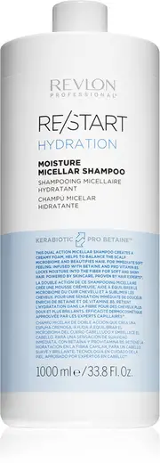 [Revlon professional] Restart Hydration Moisturizing Micellar Shampoo (Micellar Moisturizing Shampoo) - Volume: 1000 ml
