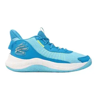 Under Armour 籃球鞋 Curry 3Z7 男鞋 藍 白 Curry 咖哩 子系列 緩衝 高筒 運動鞋 UA 3026622401