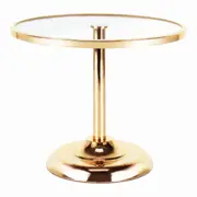 Gold Frame & Glass Top Cake Stand- 35cm