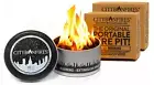 City Bonfires Portable Fire Pit - Mini Fire Pit, Table Top Firepit 3-5 Hours NEW