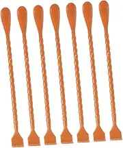 [CONGARTENO] 2-piece Shoe Horn Back Scratcher Long Handle Brown Versatile Tool for Ages for Travel Home Use