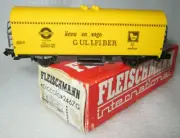 FLEISCHMANN 2467G N PICCOLO GULLFIBER REFRIGERATOR WAGON KUHLWAGEN NEW 8323