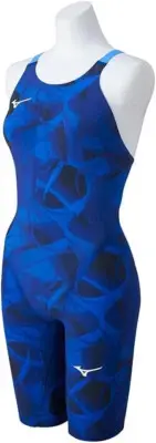MIZUNO Swimsuit Women GX SONIC 6 NV WORLD AQUATICS N2MGB701 Blue Size XS