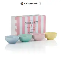 在飛比找momo購物網優惠-【Le Creuset】雪酪系列迷你碗組10cm-4入