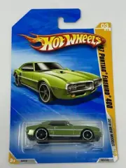 Hot Wheels 2010 New Models Green ‘67 Pontiac Firebird 400 #3 A11