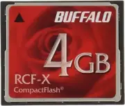 Buffalo Compact Flash 4GB RCF-X4G