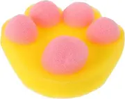 Totority Cute Cartoon Paw Shaped Bath Sponges for Boy Girl and Gentle Exfoliating Shower Brushes for Convenient Bathing Bath Essentials Lightweight and Portable